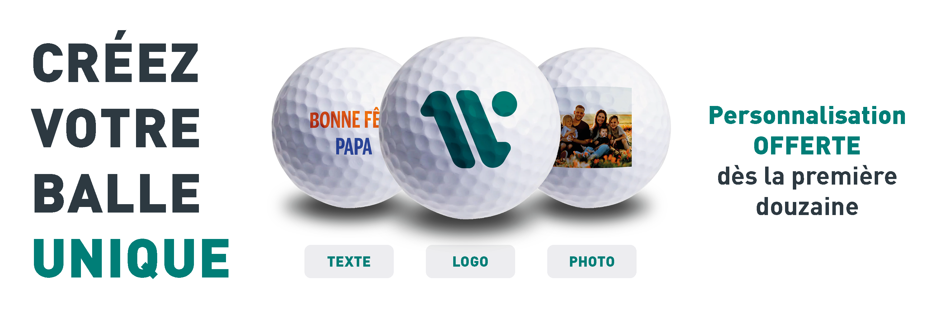 BALLES DE GOLF PERSONNALISEES GRATUITEMENT