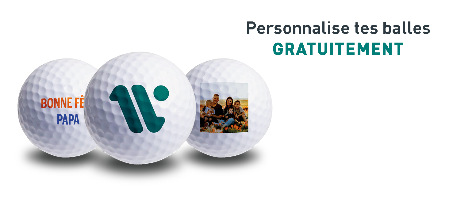 BALLES DE GOLF PERSONNALISEES GRATUITEMENT